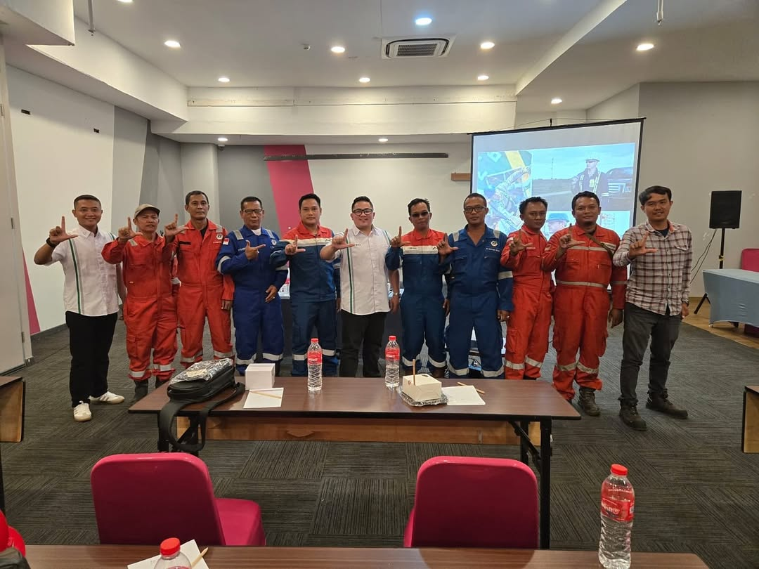 Pelatihan Wireless Gas Detector oleh PT. Paramata Baraya International di Pertamina EP Prabumulih